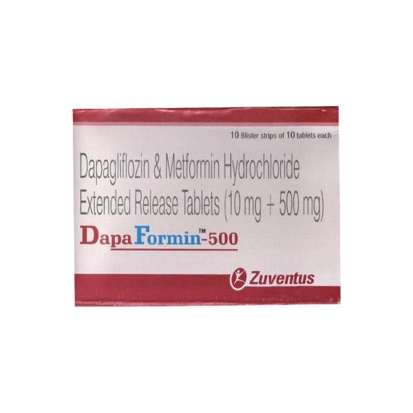 DAPAFORMIN 500 Tablet 10's