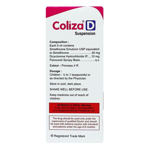 COLIZA D PEPPERMINT FLAVOUR Suspension 30ml