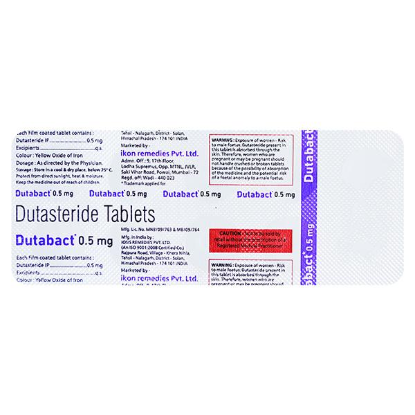 DUTABACT 0.5mg Tablet 10's