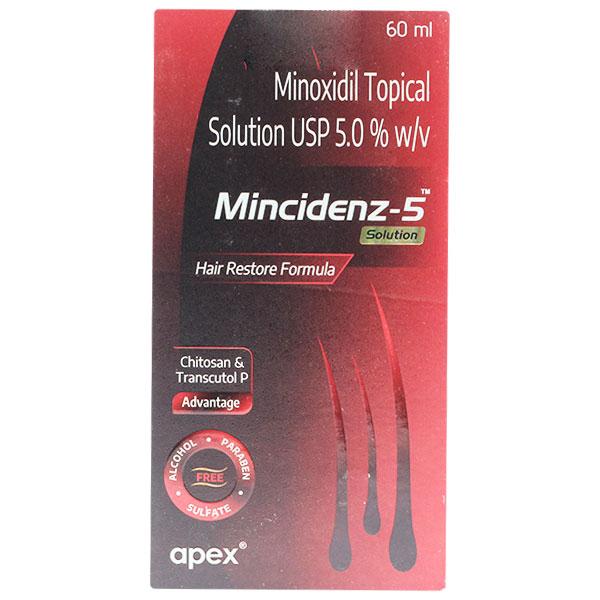 MINCIDENZ 5 Topical Solution 60ml