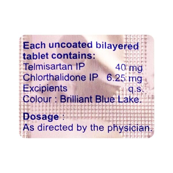 Tellzy CH 40/6.25mg Tablet 15'S