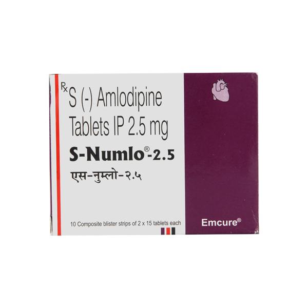 S Numlo 2.5mg Tablet 15'S