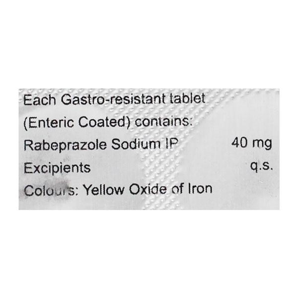 Rabeloc 40mg Tablet 10'S