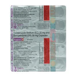 Rablet D 20mg Capsule - Global Surgicals