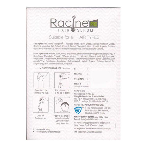 RACINE PRO HAIR Serum 30ml - Global Surgicals