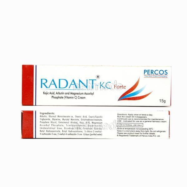 Radant KC Forte Cream 15gm - Global Surgicals