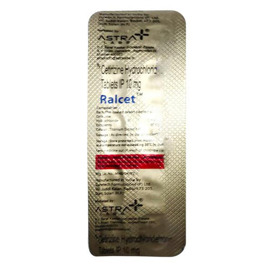RALCET Tablet 10's - Global Surgicals