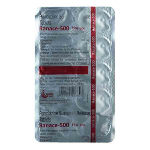 RANACE 500 Tablet 10's - Global Surgicals