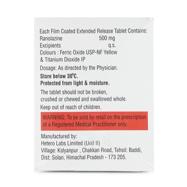 RANCAD 500mg Tablet 15's - Global Surgicals