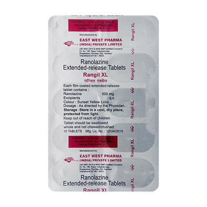 Rangil XL 500mg Tablet 10'S - Global Surgicals