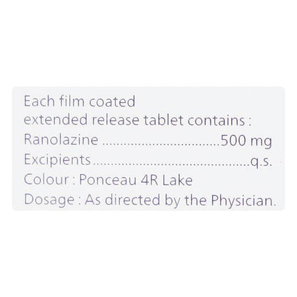 RANOCARE 500 Tablet 10's - Global Surgicals