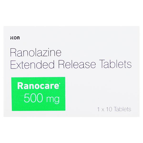 RANOCARE 500 Tablet 10's - Global Surgicals
