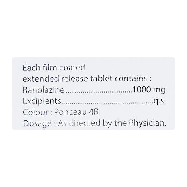 RANOWIN 1000 Tablet 10's - Global Surgicals