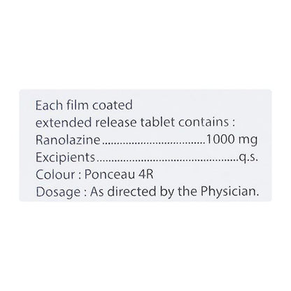 RANOWIN 1000 Tablet 10's - Global Surgicals