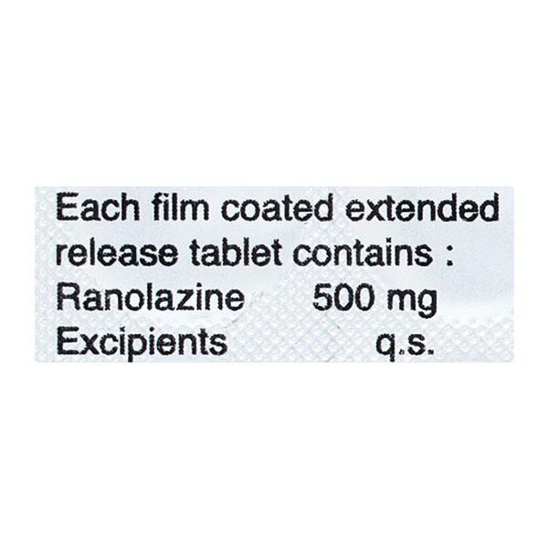 Ranx 500mg Tablet 15'S - Global Surgicals