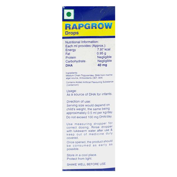 Rapgrow Drops 15ml - Global Surgicals