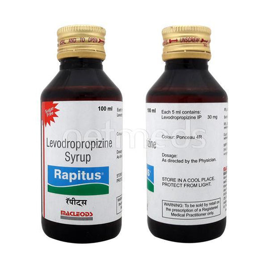 Rapitus Sugar Free Syrup 100ml - Global Surgicals