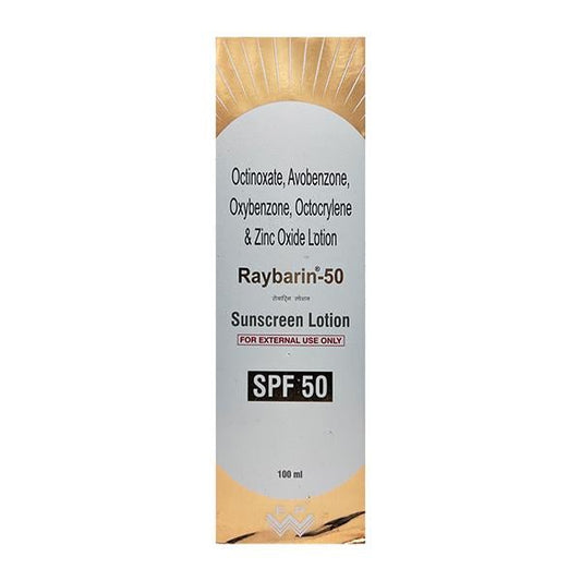 Raybarin SPF 50 Lotion 100ml - Global Surgicals