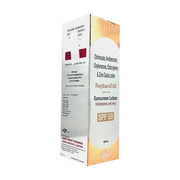 Raybarin SPF 50 Lotion 100ml - Global Surgicals