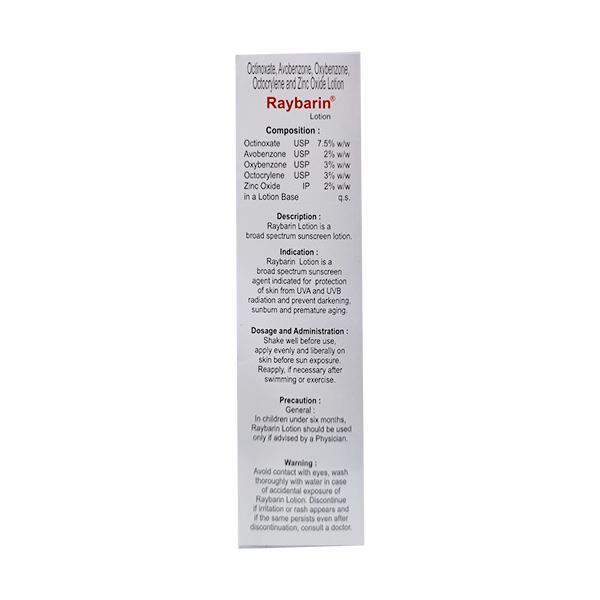 Raybarin Sunscreen SPF 30 Lotion 100ml - Global Surgicals
