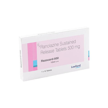 RAZOCARD 500 Tablet 10's - Global Surgicals