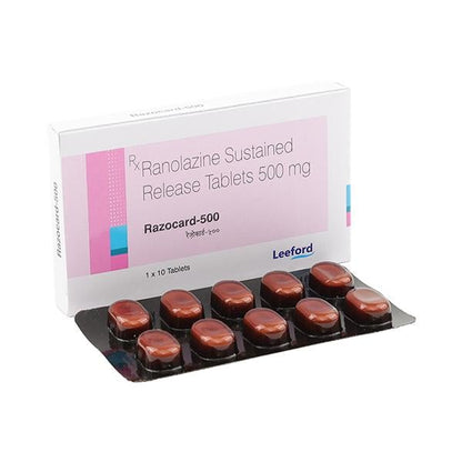 RAZOCARD 500 Tablet 10's - Global Surgicals