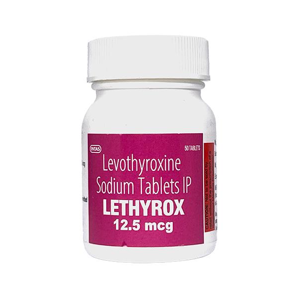 Lethyrox 12.5Mcg Tablet 50'S