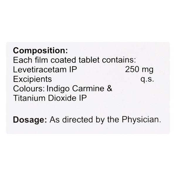 LIRCETAM 250 Tablet 10's