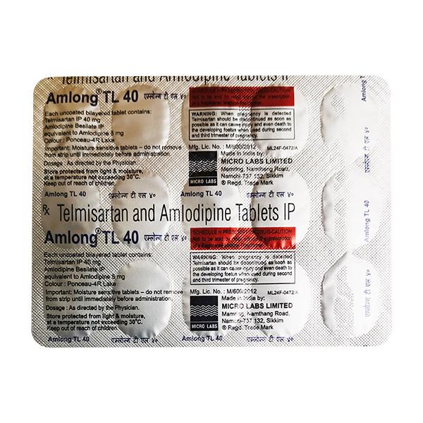 AMLONG TL 40 Tablet 15's