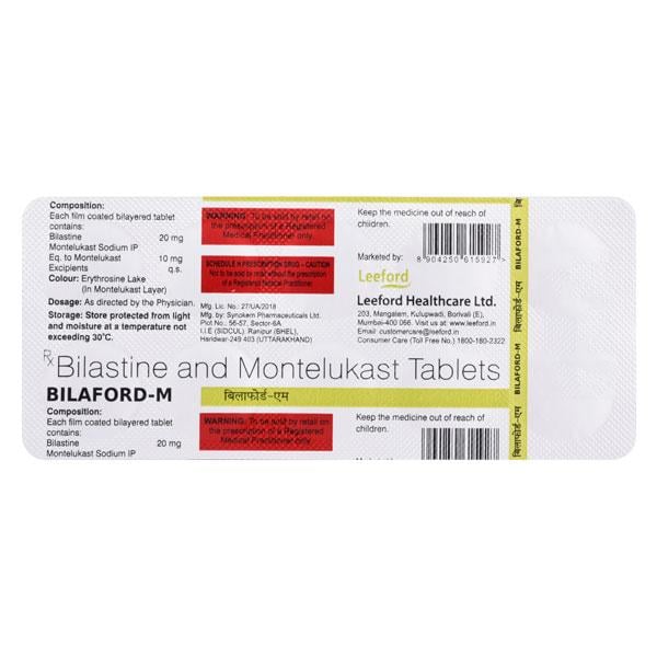 BILAFORD M Tablet 10's