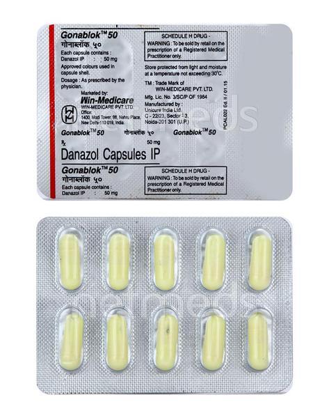 Gonablok 50mg Capsule 10'S