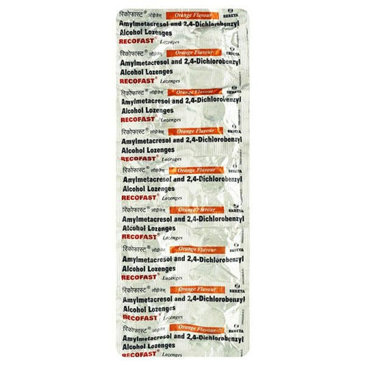 Recofast Orange Lozenges 10'S - Global Surgicals