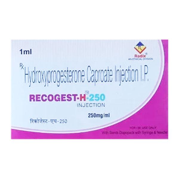 RECOGEST H 250mg Injection 1's - Global Surgicals