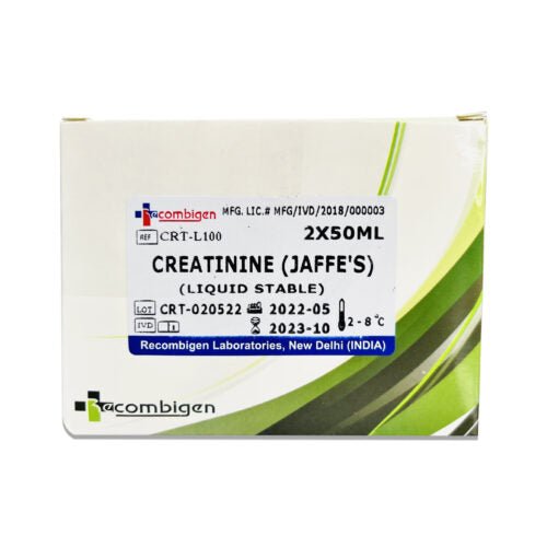 Recombigen Creatinine (Jaffe's 2P Kinetic) Liquid Reagents - Global Surgicals