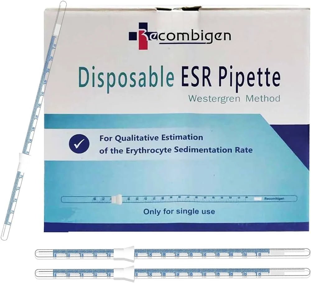 Recombigen Disposable Esr Pipette - Global Surgicals
