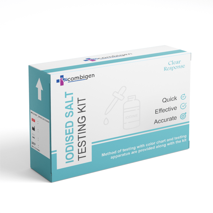 Recombigen Iodine Testing Kit - Global Surgicals