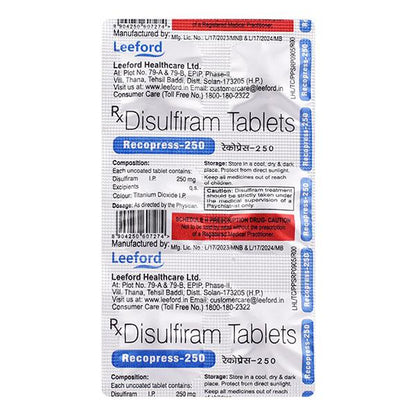 Recopress 250mg Tablet 6'S - Global Surgicals