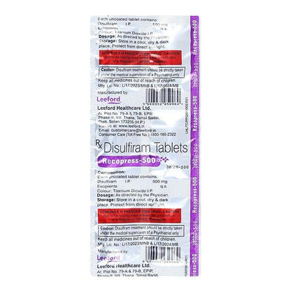 Recopress 500mg Tablet 6'S - Global Surgicals