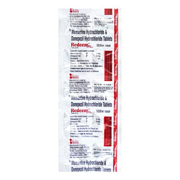 REDEEM PLUS Tablet 10's - Global Surgicals