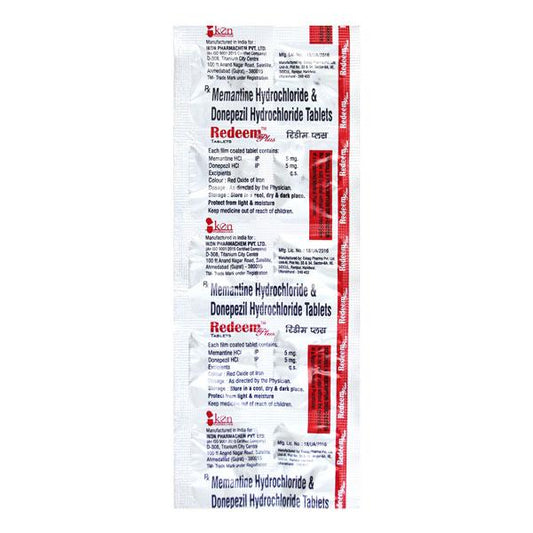 REDEEM PLUS Tablet 10's - Global Surgicals