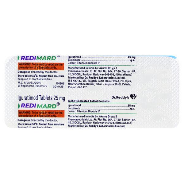 REDIMARD Tablet 10's - Global Surgicals