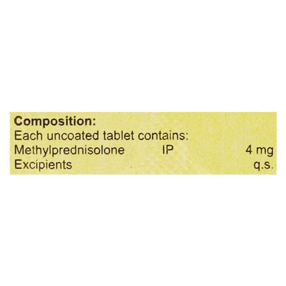 Rednisol 4mg Tablet 10'S - Global Surgicals