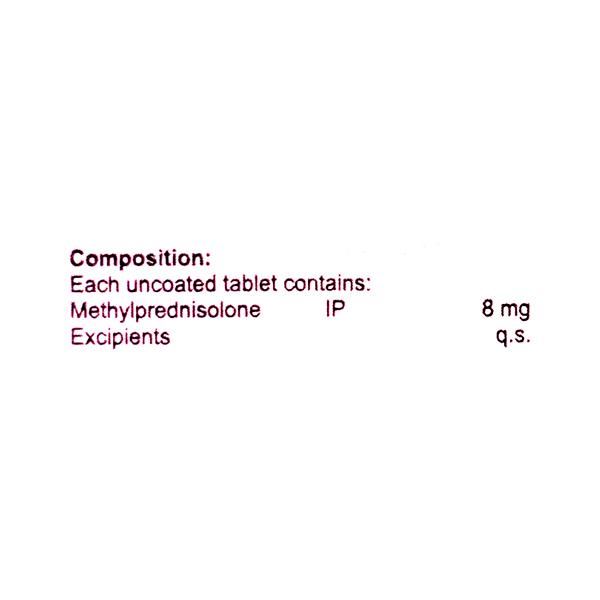 Rednisol 8mg Tablet 10'S - Global Surgicals