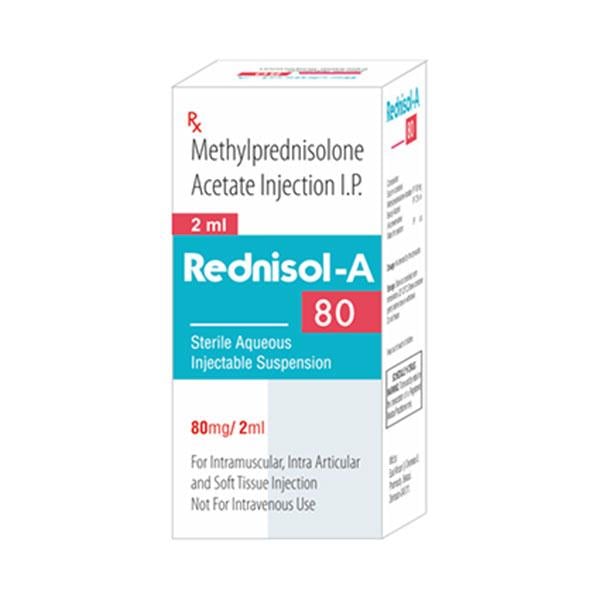 REDNISOL A 80 Injection 2ml - Global Surgicals
