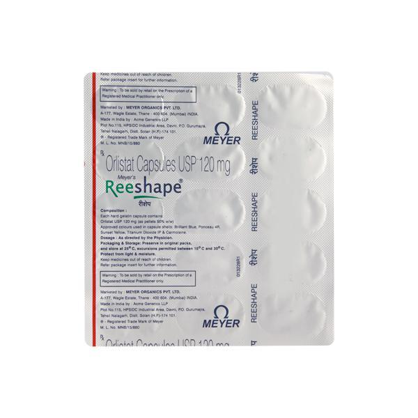 Reeshape 120mg Capsule 15'S - Global Surgicals