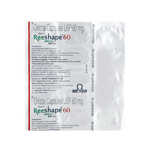 Reeshape 60mg Capsule 15'S - Global Surgicals