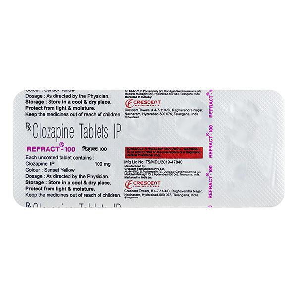 REFRACT 100 Tablet 10's - Global Surgicals