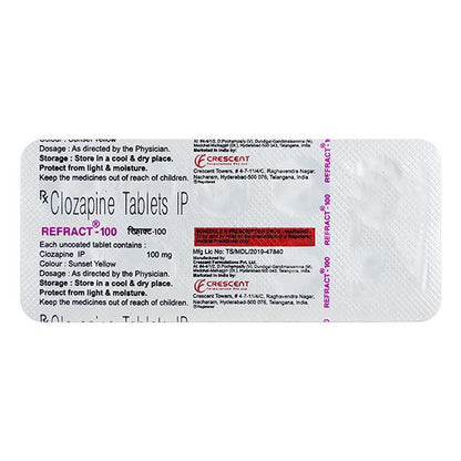 REFRACT 100 Tablet 10's - Global Surgicals