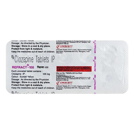REFRACT 100 Tablet 10's - Global Surgicals