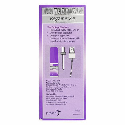 Regaine 2% Solution 60ml - Global Surgicals